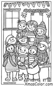Navidad / Actividades navideñas al aire libre: Construir un muñeco de nieve