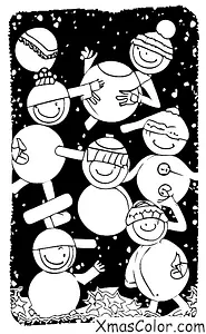 Navidad / Actividades navideñas al aire libre: La batalla de bolas de nieve