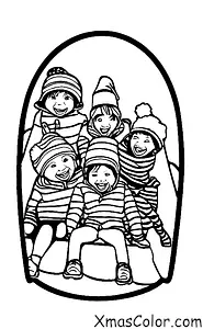Navidad / Actividades navideñas al aire libre: Tobogán
