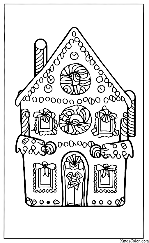 Navidad / Actividades navideñas en interiores: Haciendo casas de jengibre
