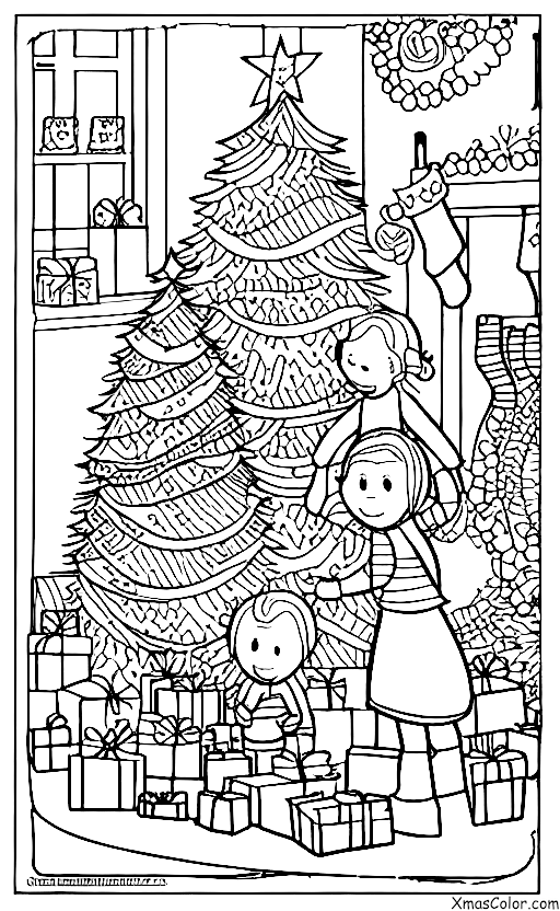Navidad / Adornos de Navidad: La víspera de Navidad