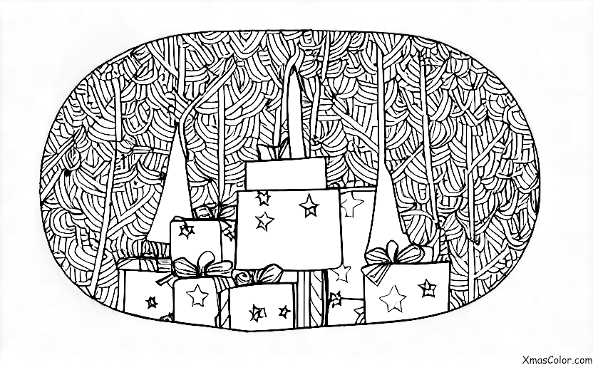 Navidad / Adornos de Navidad: Un árbol de Navidad