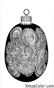 Navidad / Adornos de Navidad: Un ornamento de Navidad de plata