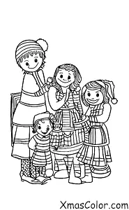Navidad / Alegría: Una gran reunión familiar en Navidad