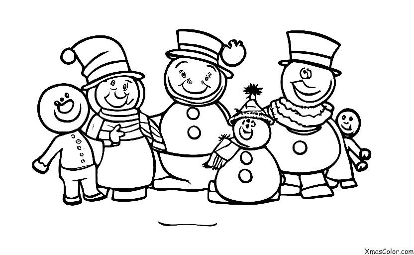 Navidad / Amigos de Huespedes del Hombre de Nieve: Frosty el hombre de nieve rodeado de niños