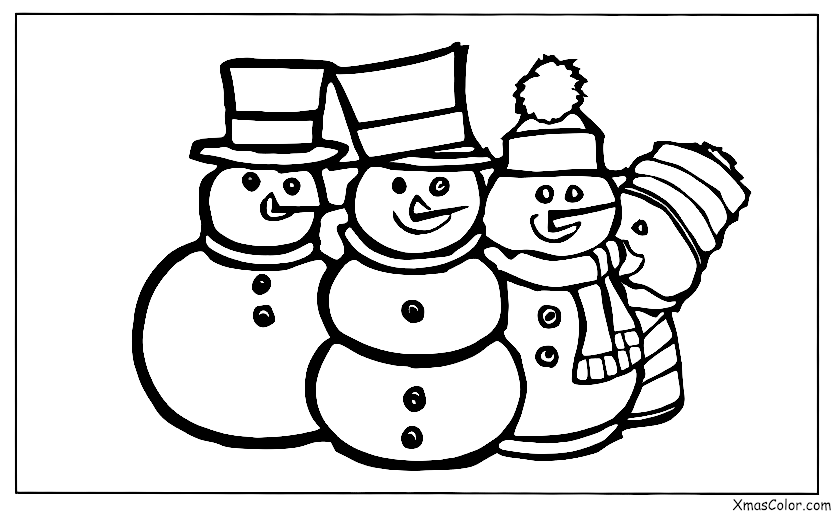 Navidad / Amigos de Huespedes del Hombre de Nieve: Frosty y sus amigos haciendo un hombre de nieve