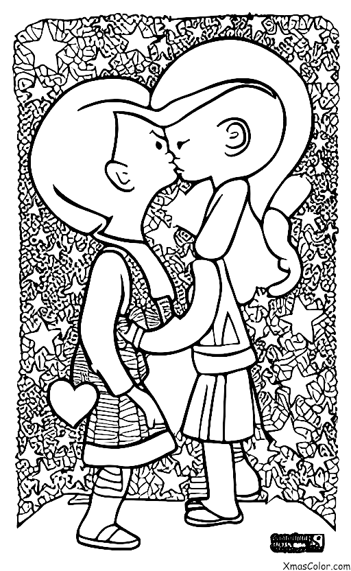 Navidad / Amor: Un beso navideño