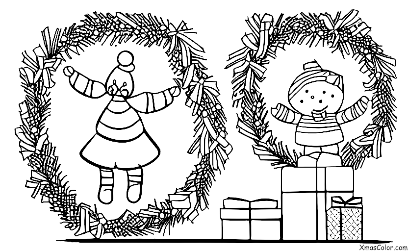 Navidad / Árboles de Navidad: Un can de Navidad