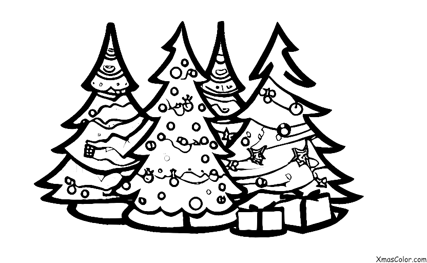 Navidad / Avent: Un árbol de Navidad