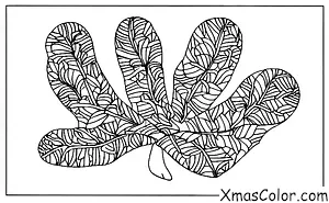 Navidad / Calcetines de Navidad: Acebo