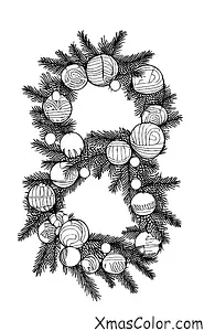 Navidad / Calcetines de Navidad: Corona