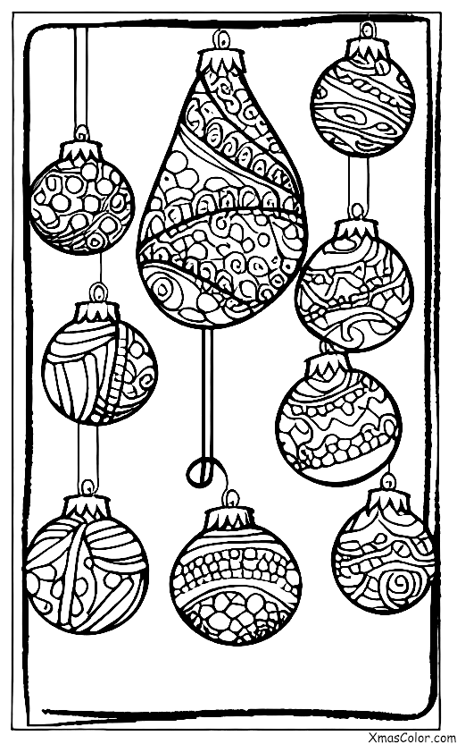 Navidad / Colgar adornos de Navidad: Colgar ornamentos navideños en el árbol de Navidad