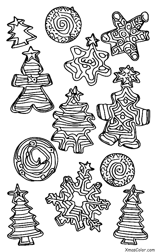 Navidad / Comida de Navidad: Galletas de Navidad