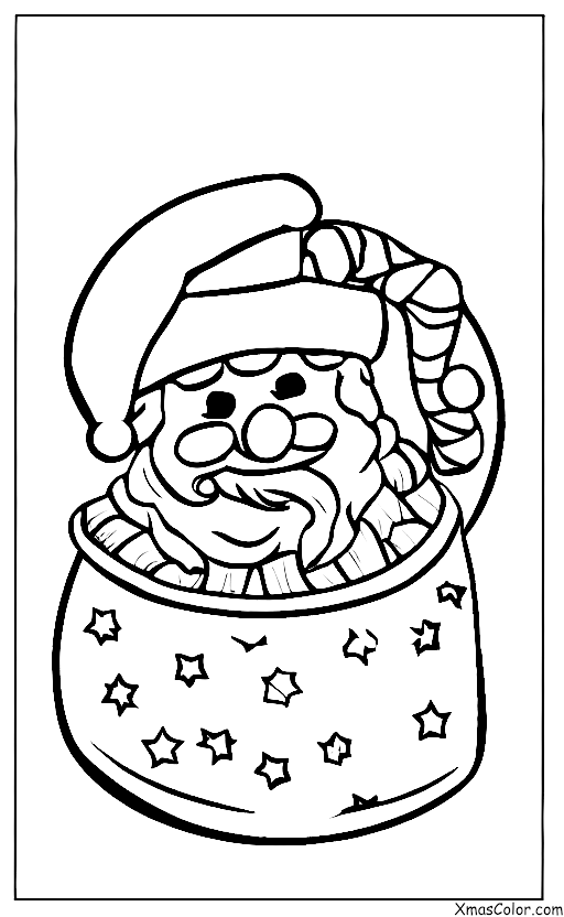 Navidad / Comida de Navidad: Galletas de Santa
