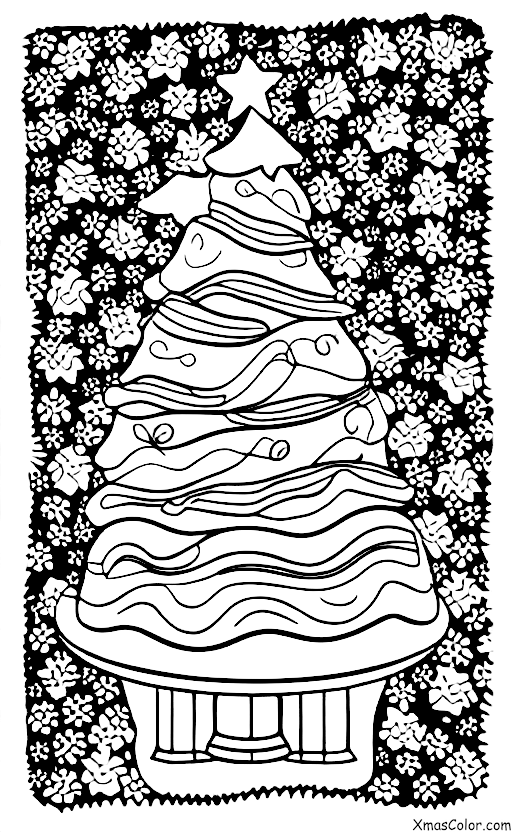 Navidad / Comida de Navidad: Pastel de Navidad
