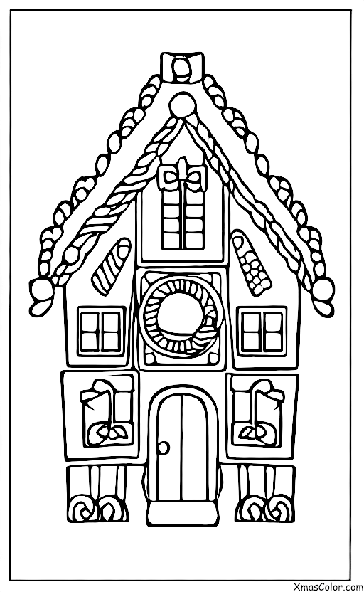 Navidad / Construcción de casas de pan de jengibre: Hacer una casa de jengibre