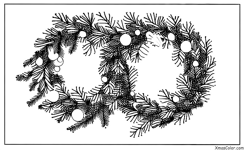 Navidad / Coronas de Navidad: Un ramo festivo con acebo y bayas