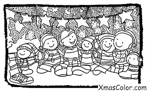 Navidad / Cuenta Regresiva de Navidad: Contador Regresivo de Navidad con Luces