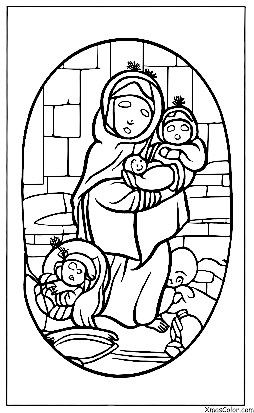 Navidad / Cumpleaños de Jesús: Jesús niño en el pesebre
