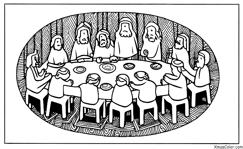 Navidad / Cumpleaños de Jesús: La Última Cena