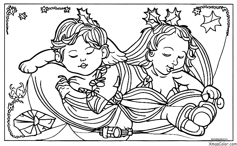 Navidad / Cupido: Cupido dormido