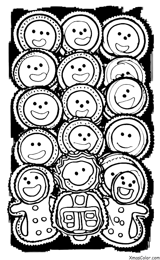 Navidad / Decorar galletas de Navidad: Galletas de jengibre