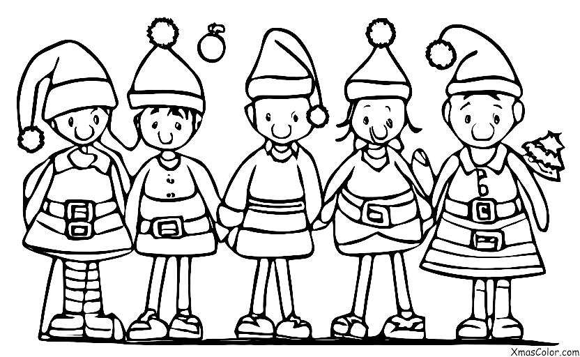 Navidad / Desfiles de Navidad: Gente