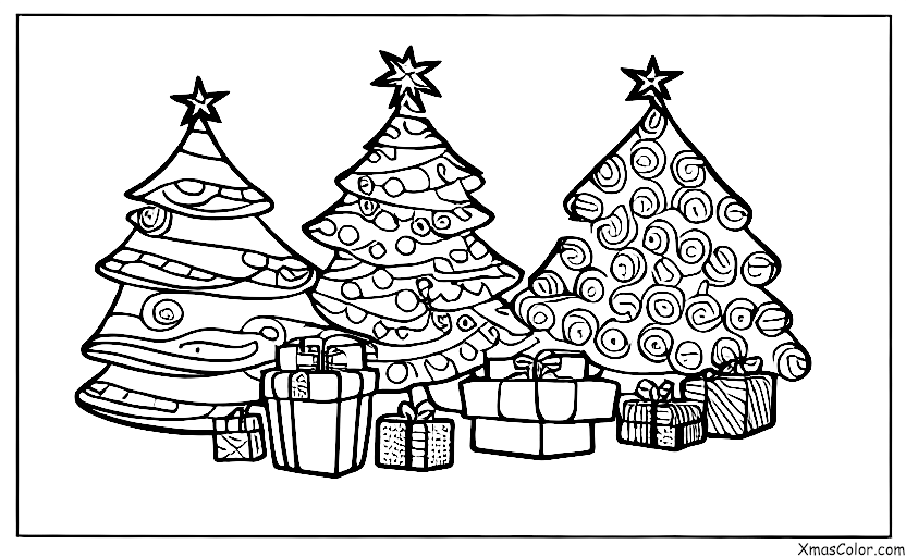 Navidad / Dulces: Un árbol de Navidad de dulces