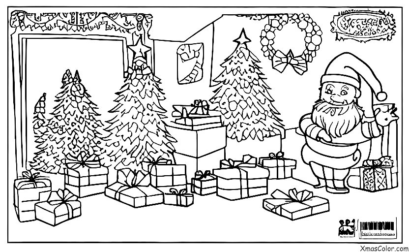 Navidad / EL BUEN VIEJO SAN NICOLÁS: Jolly Old Saint Nicholas en el Polo Norte