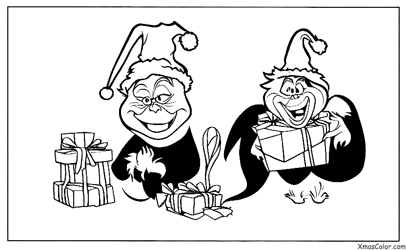 Navidad / El Grinch: El Grinch en su cueva
