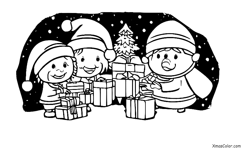 Navidad / El Polo Sur: La oficina central de correos del Polosur