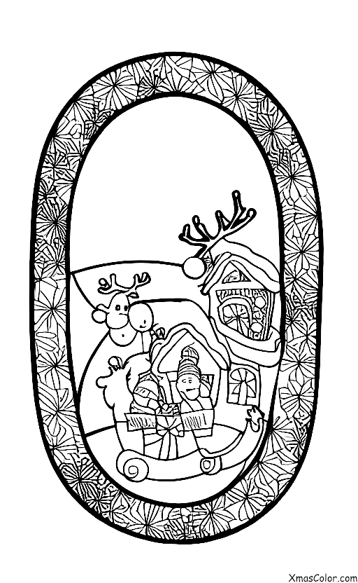 Navidad / El Polo Sur: Trineo de Santa
