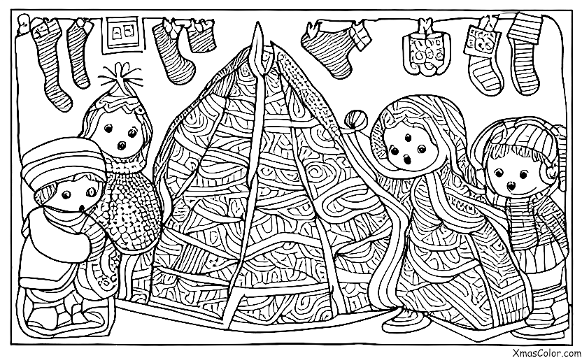 Navidad / Enviar Tarjetas de Navidad: Una pila de tarjetas de Navidad