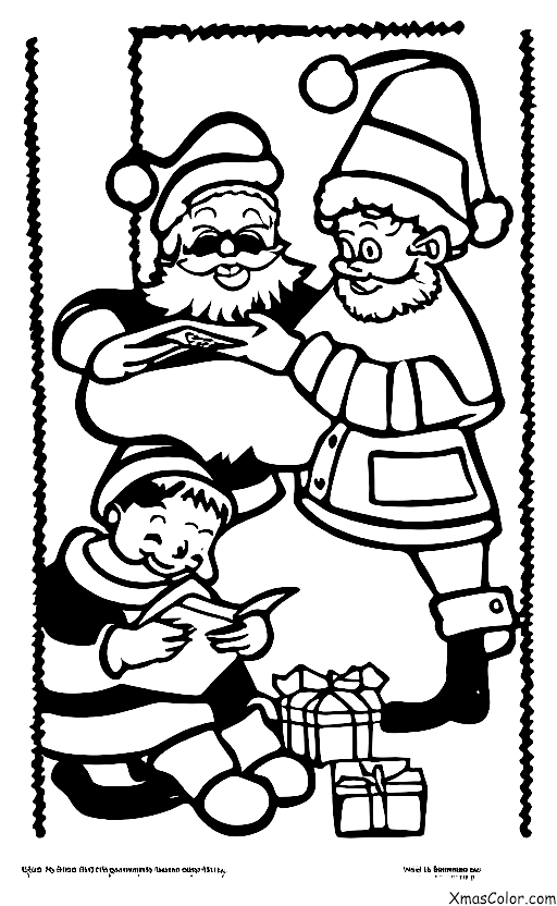 Navidad / Escribiendo cartas a Papá Noel: Santa respondió a una carta de un niño