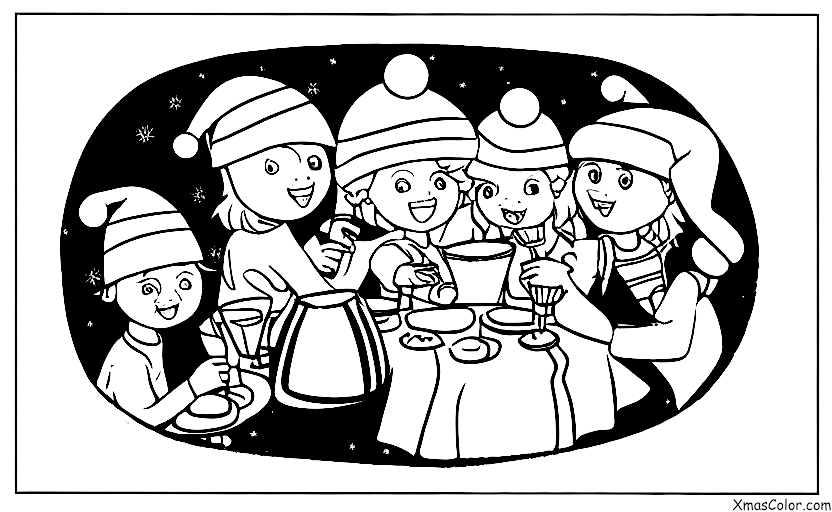 Navidad / Fiestas de fin de año: Fiesta de vacaciones en un club