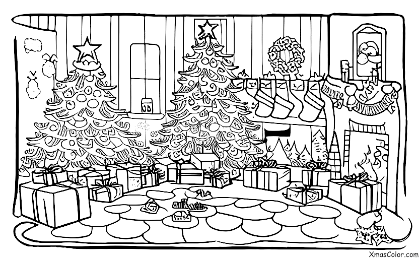Navidad / Fiestas de fin de año: Una fiesta de fin de año en la nieve