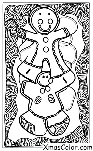 Navidad / Galletas de Jengibre: Un hombre de jengibre