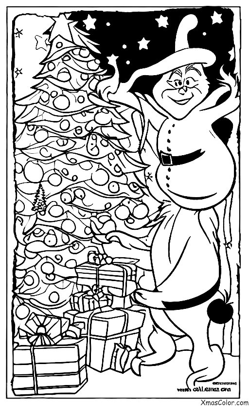 Navidad / Grinch: El Grinch robando la Navidad