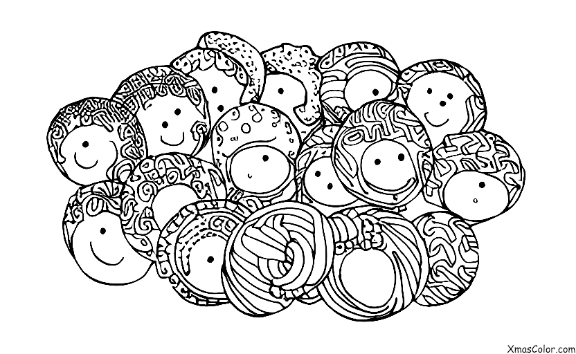 Navidad / Hacer galletas de Navidad: Decorar las Galletas