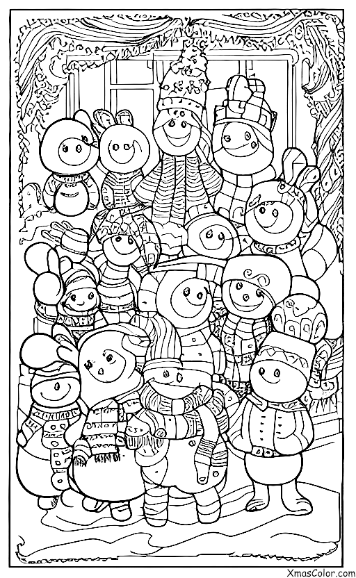 Navidad / Hombre de Nieve: Hombre de Nieve y sus amigos