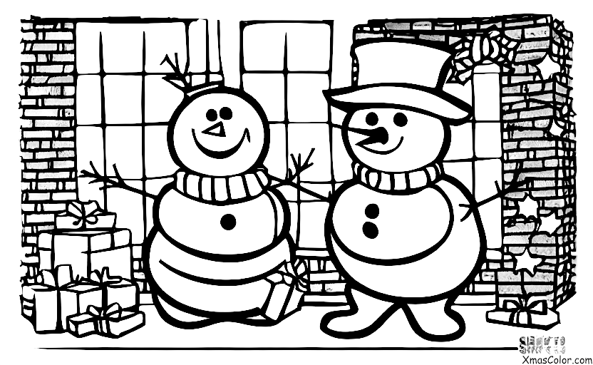 Navidad / Hombre de Nieve: Un muñeco de nieve