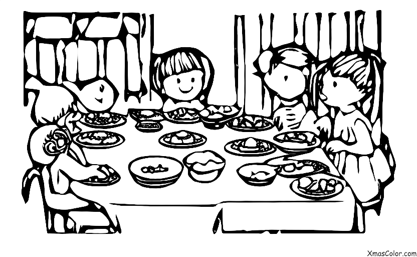 Navidad / Iglesia: Cena de Navidad