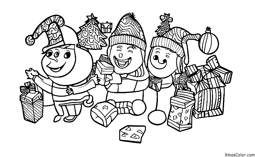 Navidad / Juegos de Navidad: Un juego de búsqueda del tesoro