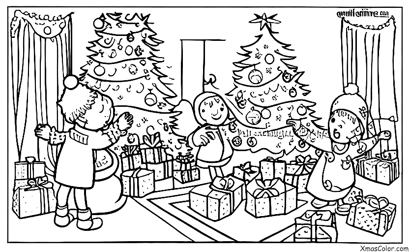 Navidad / La historia de la Navidad: La mañana de Navidad, en hogares de todo el mundo