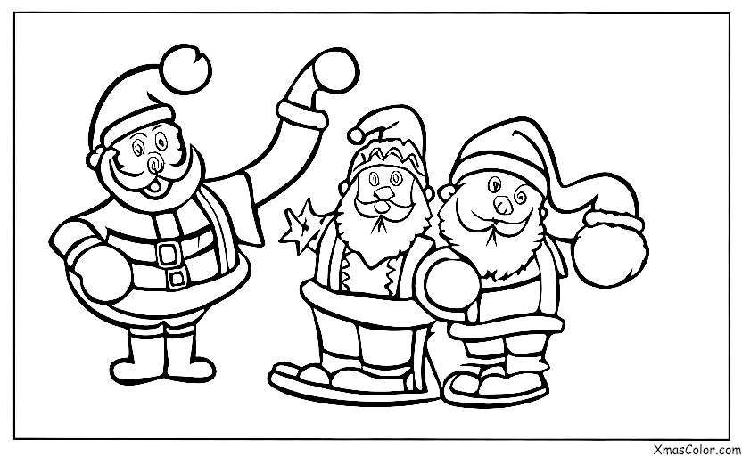Navidad / Libros de Navidad: Santa Claus está llegando a la ciudad