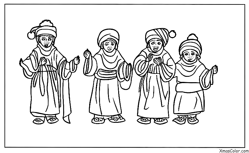 Navidad / Los Magos: Los Sabios en su Viaje