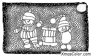 Navidad / Luces de Navidad: Un close up de una luz de Navidad