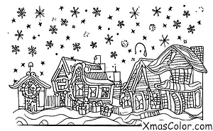 Navidad / Luces de Navidad: Un haz de luces de Navidad cayendo del cielo