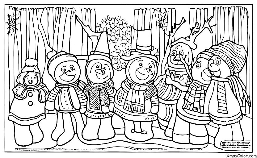 Navidad / Magia de la Navidad: Un muñeco de nieve que cobra vida