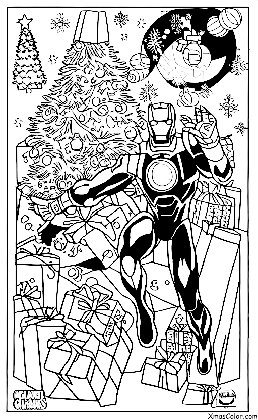 Navidad / Marvel Navidad: Iron Man salvando la Navidad